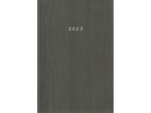 Ημερολόγιο ημερήσιο Next Wood δετό 14x21cm 2023 καφέ